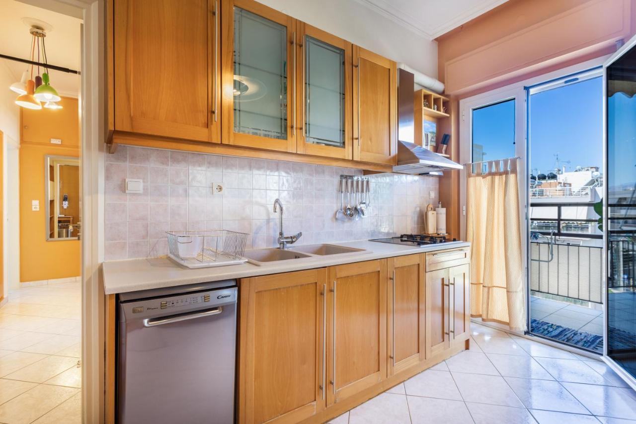 Central Luxurious Apartment With Sea View! Hriszí Aktí Haniá Kültér fotó